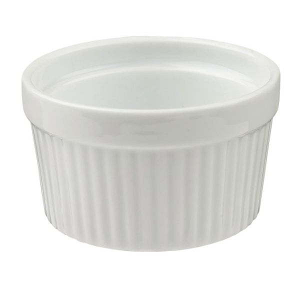 Ramequin côtes en porcelaine