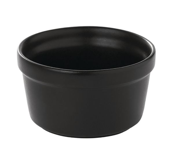 Ramequin noir en grès ø9 cm15cl noir-Blastone