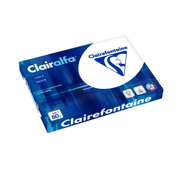 Ramette photocopie 80g blanc A3 a clairalfa
