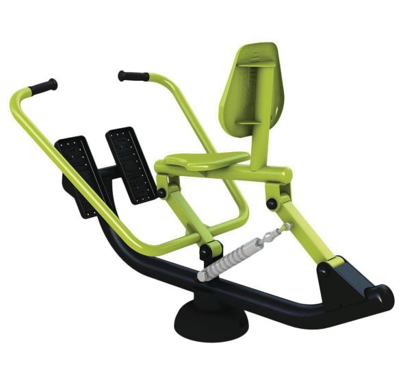 Rameur piston pour parcours sportif Freetness