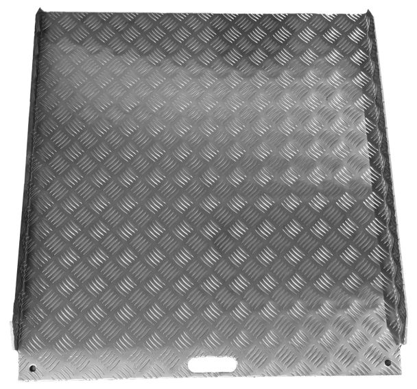 Rampe d'accès amovible alu à damier pour PMR - Waccess