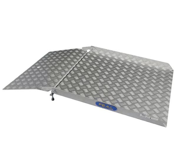 Rampe de passage pliable en aluminium 120 cm