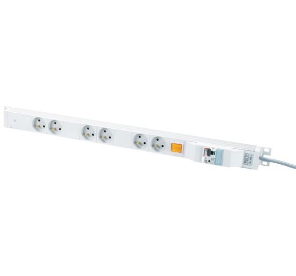 Rampe électrique 6 prises