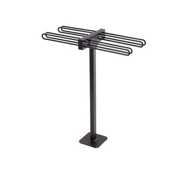 Range 4 skates sur pied avec système antivol