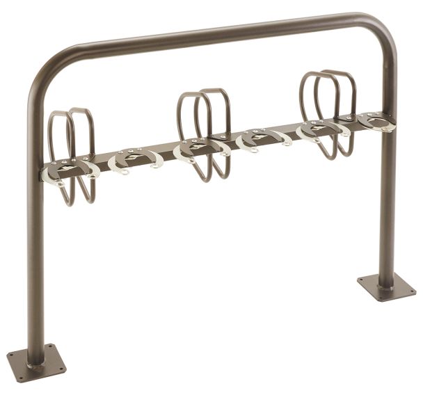 Range 6 trottinettes et 3 vélos