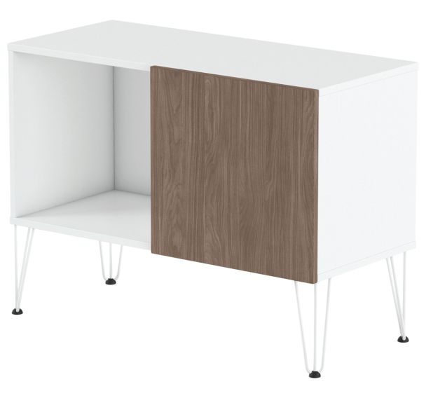 Rangement bas Java haut. 74 cm 1 porte à droite + 1 case - MBA