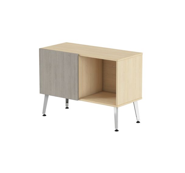 Rangement bas Teni hauteur 74 cm 1 porte à gauche - MBA