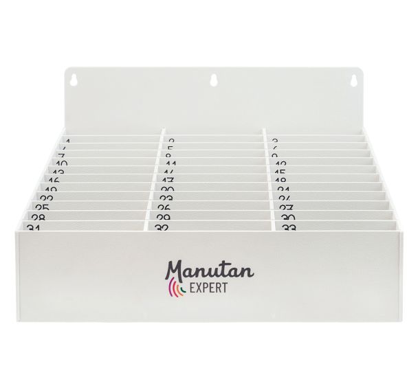 Rangement mural ou à poser pause numérique 33 téléphones portables-Manutan Expert