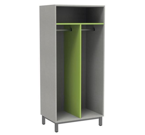 Rangement sans portes penderie Identité largeur 80 cm - Manutan Expert(2)