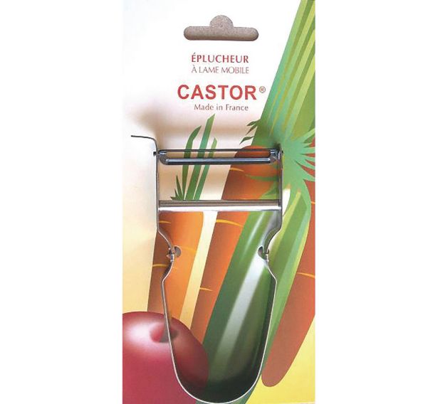 Rasoir à légumes inox / blister - Castor - Rusillon
