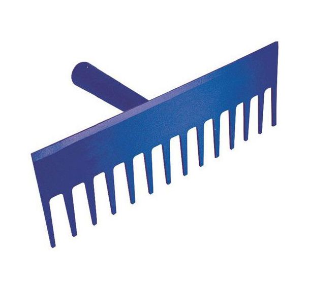 Râteau racloir à béton - 40cm - 13 cm