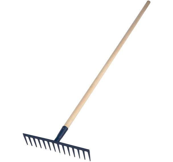 Rateau standard avec manche en bois