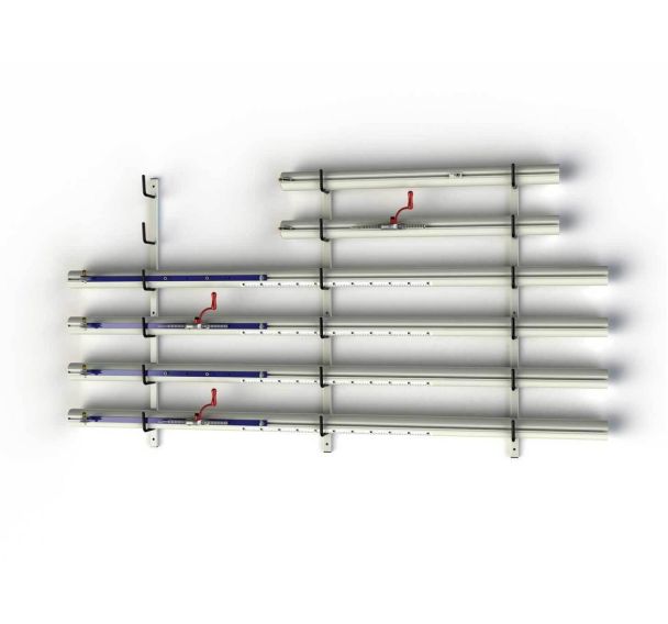 Ratelier rangement de poteaux