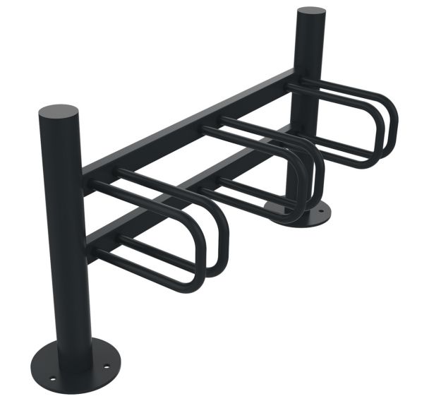 Râtelier vélos ARKAD métal platine - BUTON DESIGN