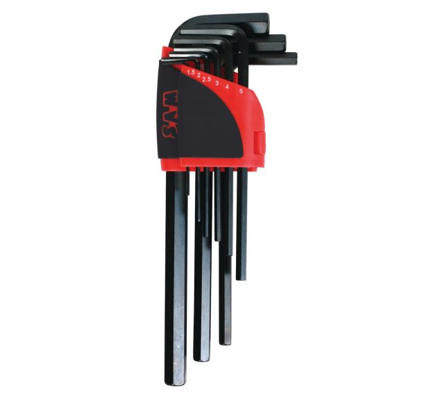Râteliers de 9 clés mâles 6 pans longues _ 63-R9A - Ref. : 63-R9AP