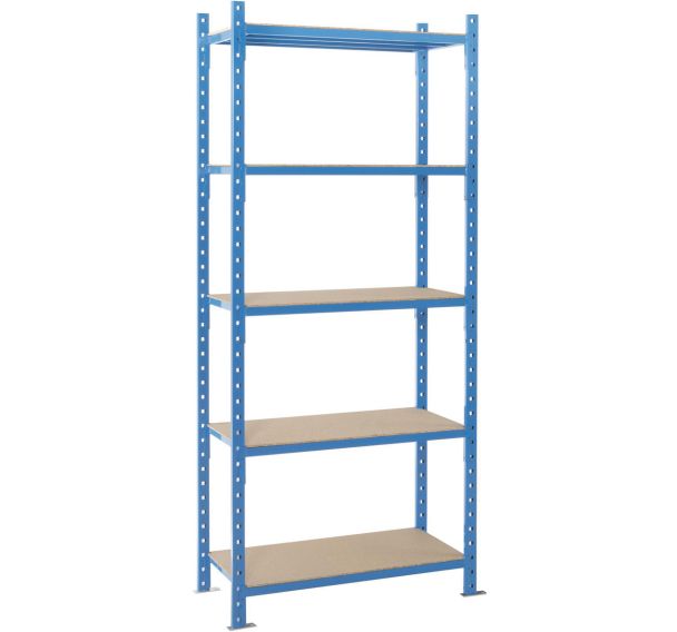 Rayonnage Combi-Plus - Tablette tubulaire + recouvrement bois - Manorga