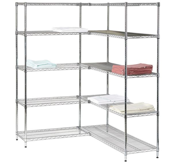 Rayonnage Hygirack pour le stockage du linge à plat-Sclessin Fonction Linge