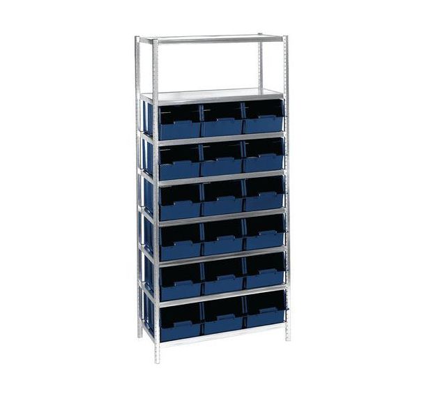 Rayonnage avec bacs 9-2800