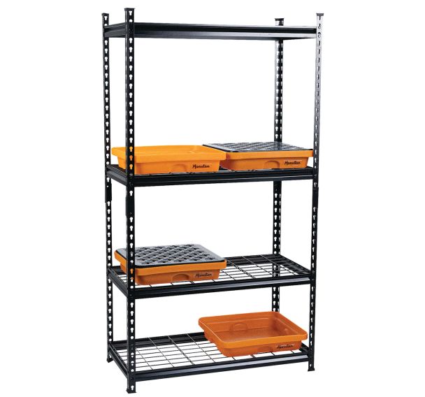 Rayonnage de rétention avec bacs - Manutan