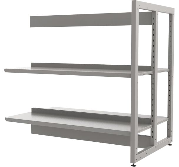 Rayonnage double face Ellipse structure tube - Manutan Expert