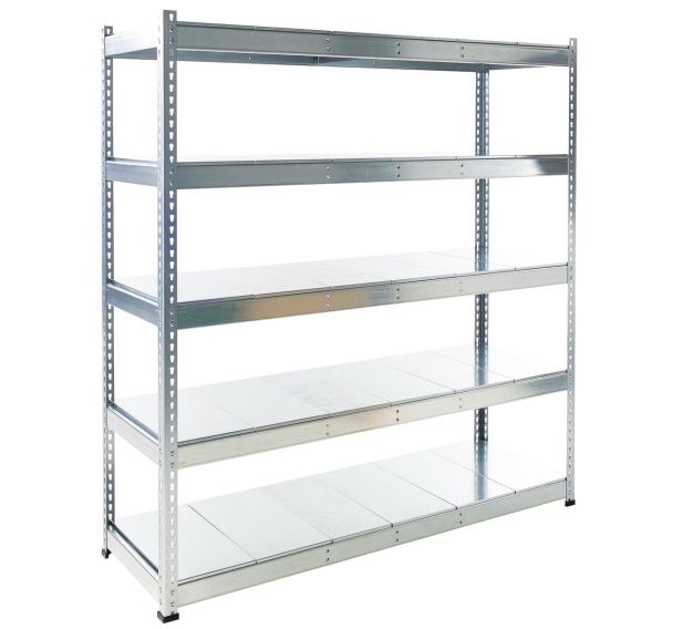 Rayonnage lourd Manutan Rapid 1 - Tablette pleine métal - Manutan Expert