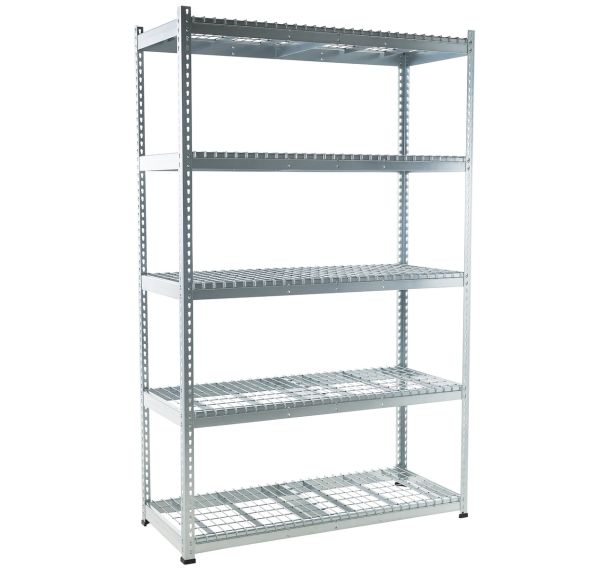 Rayonnage lourd Rapid 1 -Tablette grillagée- L1525 mm - Manutan Expert