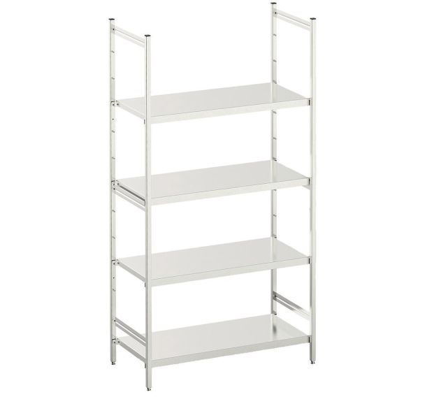 Rayonnage médical inox Norme 5 - Tablette pleine - Hupfer