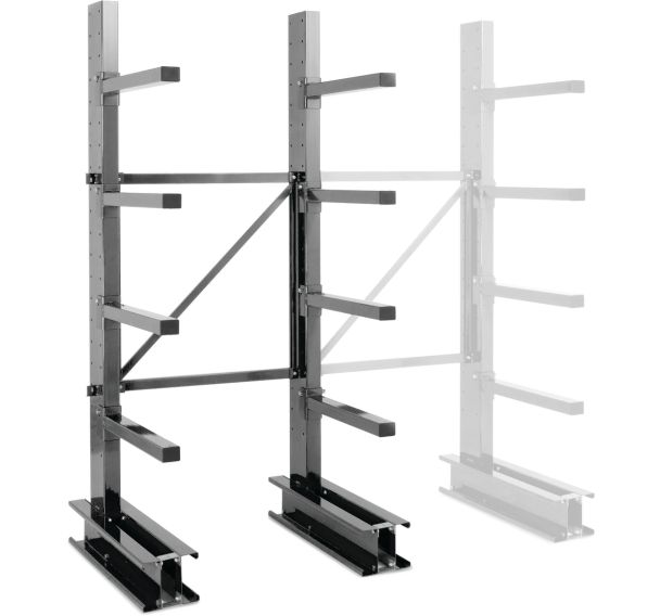 Rayonnage mi-lourd pour stockage horizontal Cantilever - Manorga