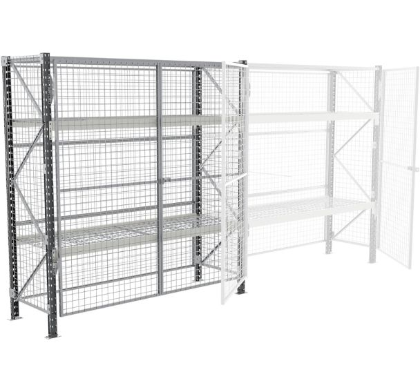 Rayonnage mi-lourd sécurisé Epsivol Sécurisé - ManOrga