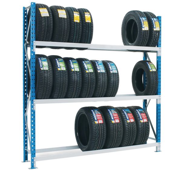 Rayonnage pneu Flexi-Store - Profondeur 400 mm - Manorga