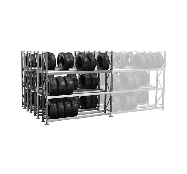 Rayonnage pneu quadruple profondeur Espivol - Manorga