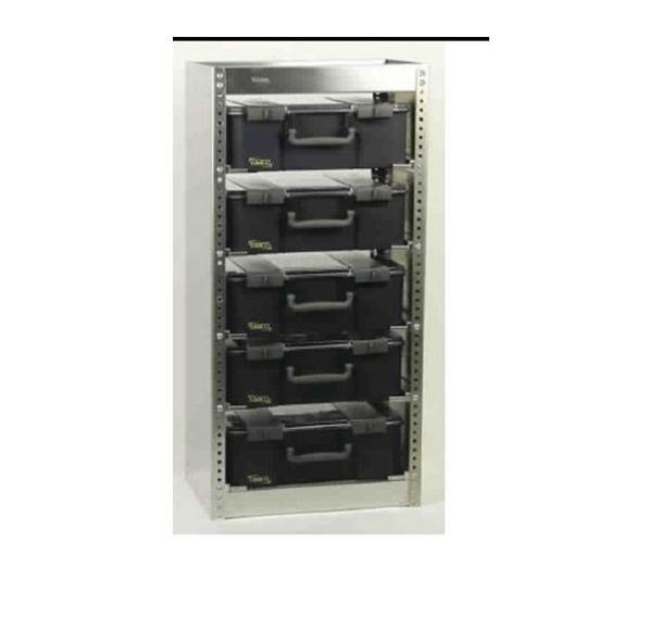 Rayonnage pour CarryLite, livré avec 5 CarryLite 150 -  monté (S221)