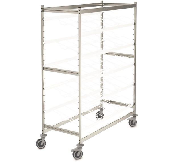 Rayonnage roulant en acier inoxydable