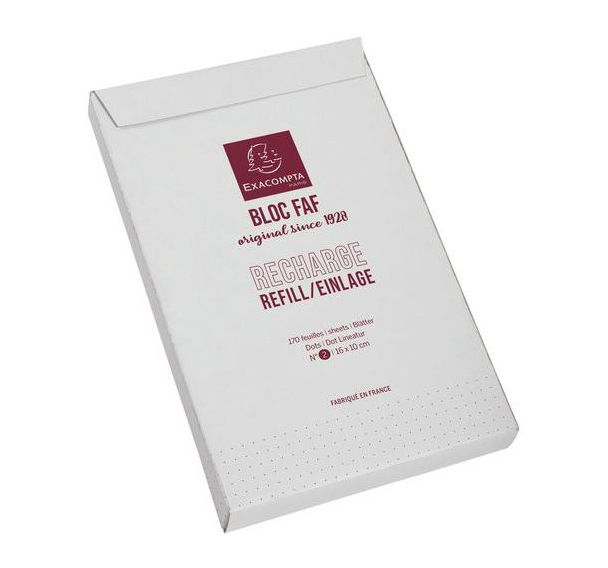 Recharge FAF - Exacompta