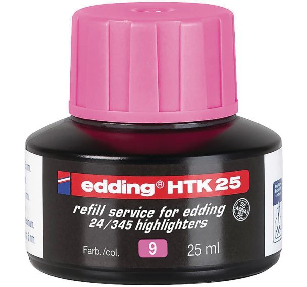 Recharge HTK25 pour surligneur e24 ecoline - EDDING