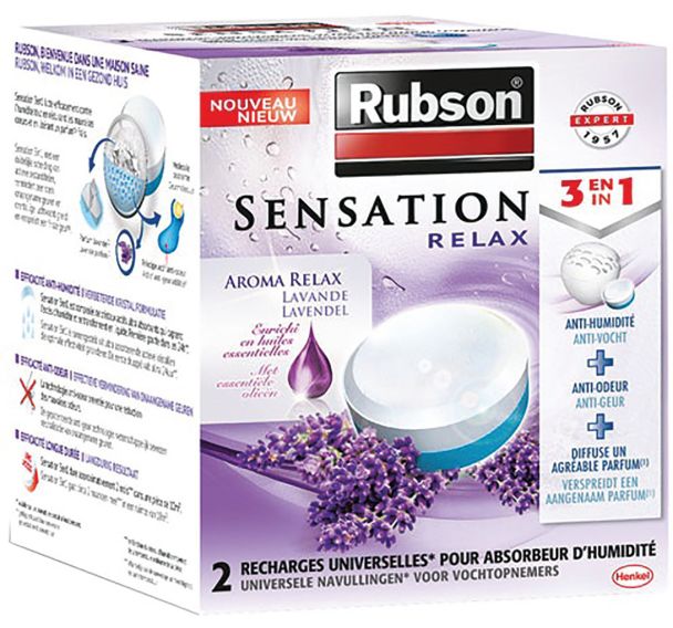 Recharge absorbeur powertabs 3en1 x2 lavande1554071/2091195