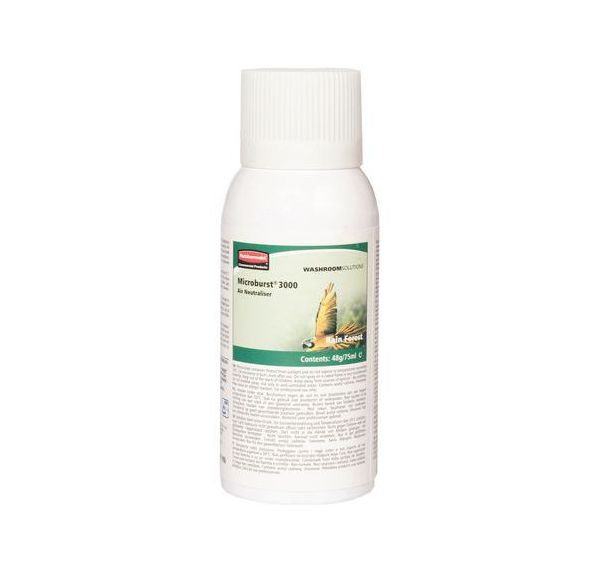 Recharge de parfum Rubbermaid Microburst 3000 - Parfum: Rainforest (lot de 12)