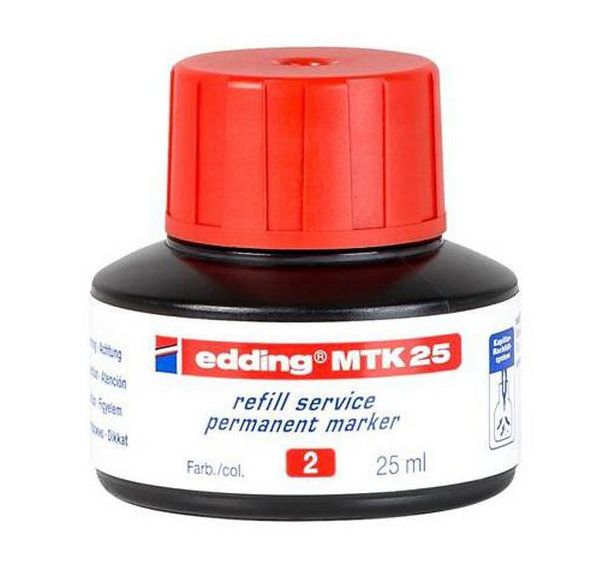 Recharge encre marqueur permanent Edding MTK 25