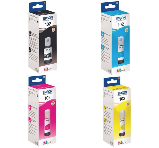Recharge jet d'encre EcoTank 102 - Epson