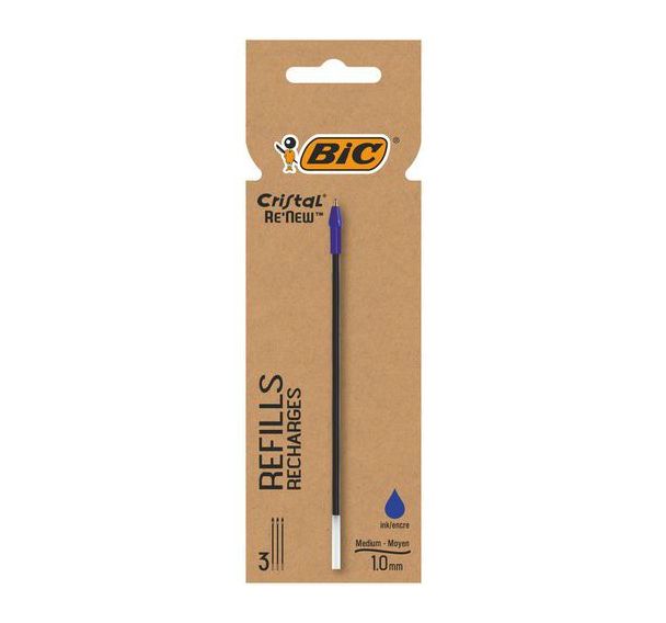 Recharge stylo-bille Cristal Renew - Bic