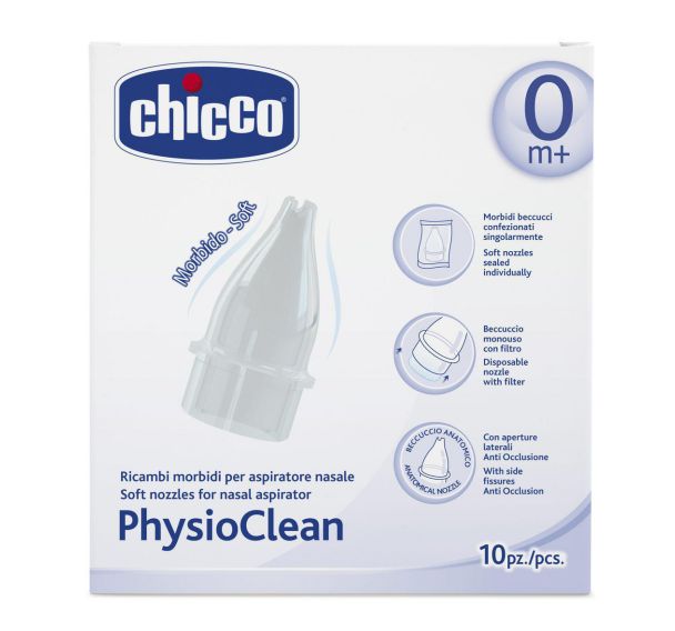 Recharges pour aspirateur nasal Soft & easy Physioclean (lot de 10)