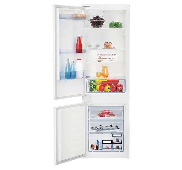 Réfrigérateur combiné BCSA285K4SNLH-Volume (réf.) 193 L-Beko