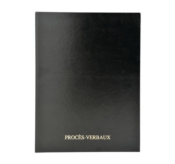 Registre à onglets 32x25cm - Procès-verbaux 200 pages