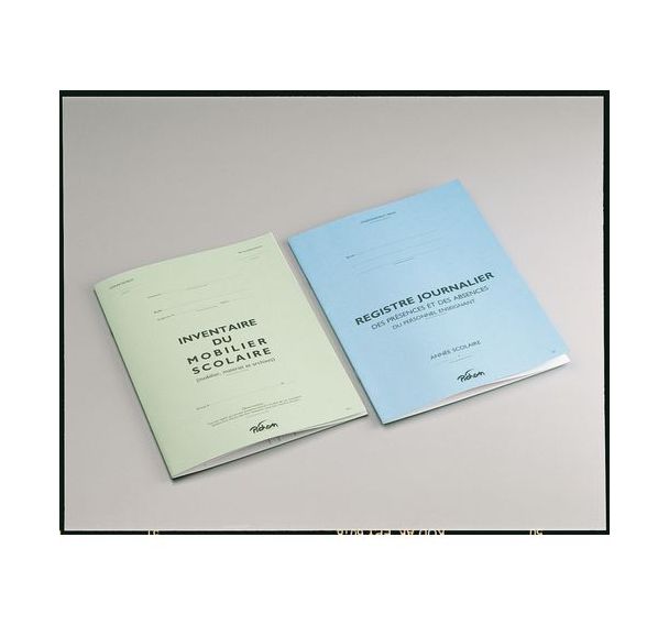 Registre journalier réf P3 21x29.7 cm -20 pages