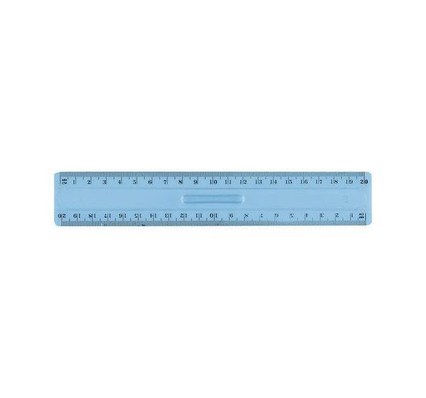 Règle Incassable 20 cm Plastique transparent
