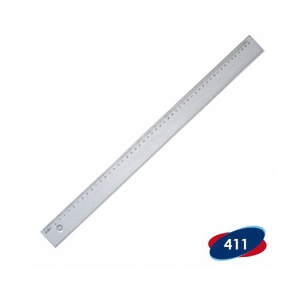Règle plate cristal anti-tâche, 50 cm