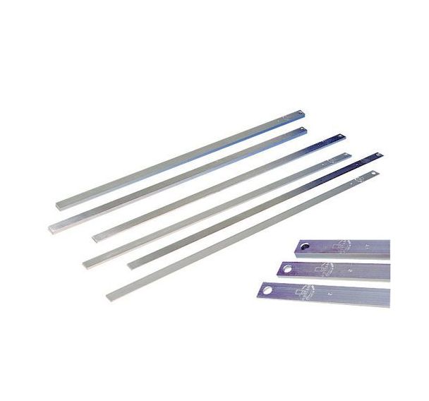 Règles à confiserie aluminium (6 pièces)
