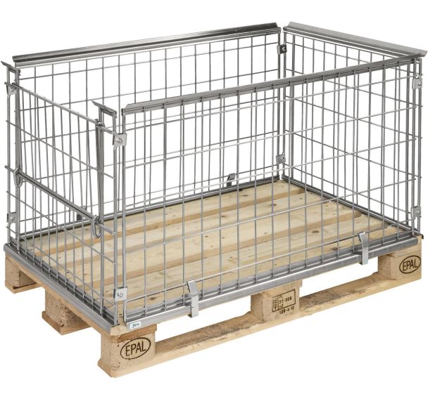 Réhausse palette avec ouverture côté