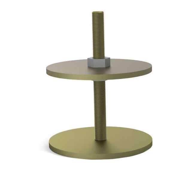 Réhausseur pour fourreau ovoïde 120 x 100 mm - la paire