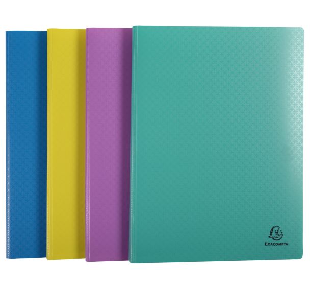 Reliure plastique 30 volets transparents-50 microns-60 vues